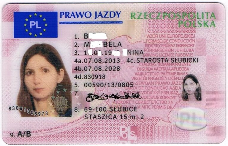 Kaufen Sie einen polnischen Führerschein
